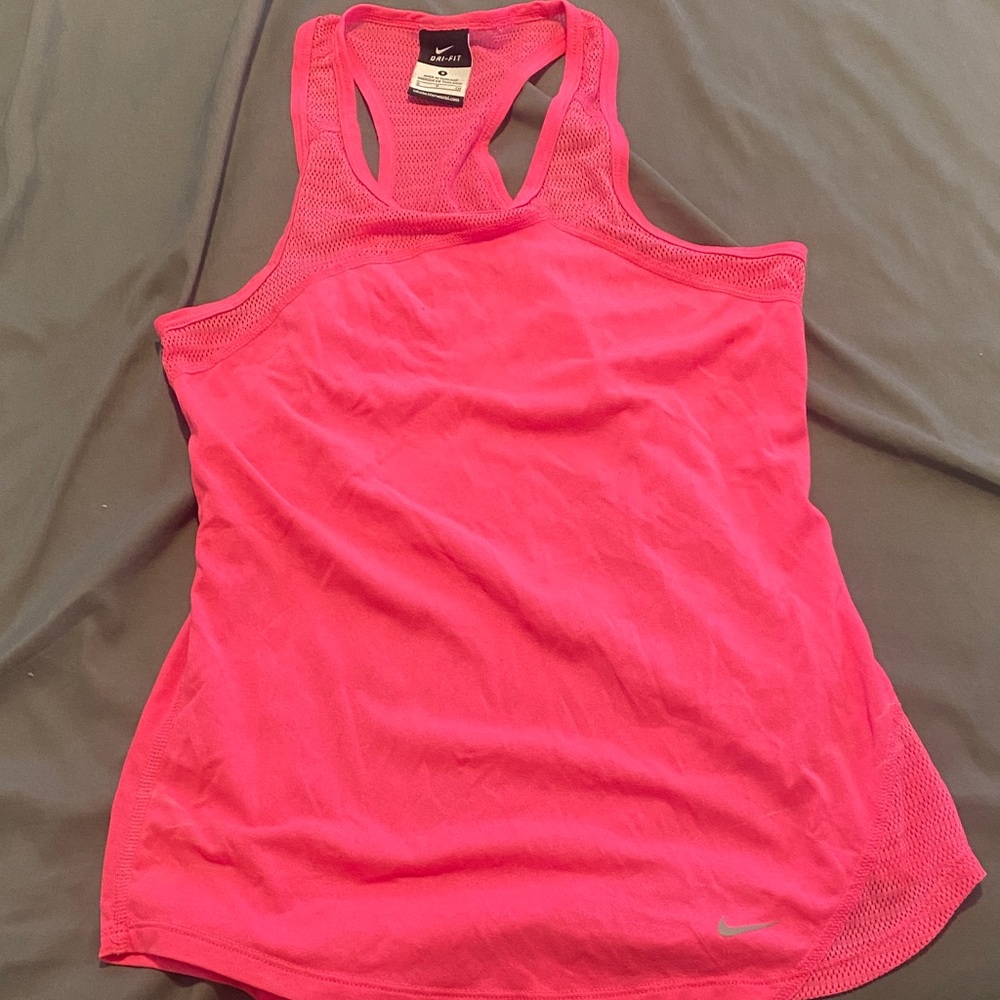 Nike Women's Bright Pink Tank Top